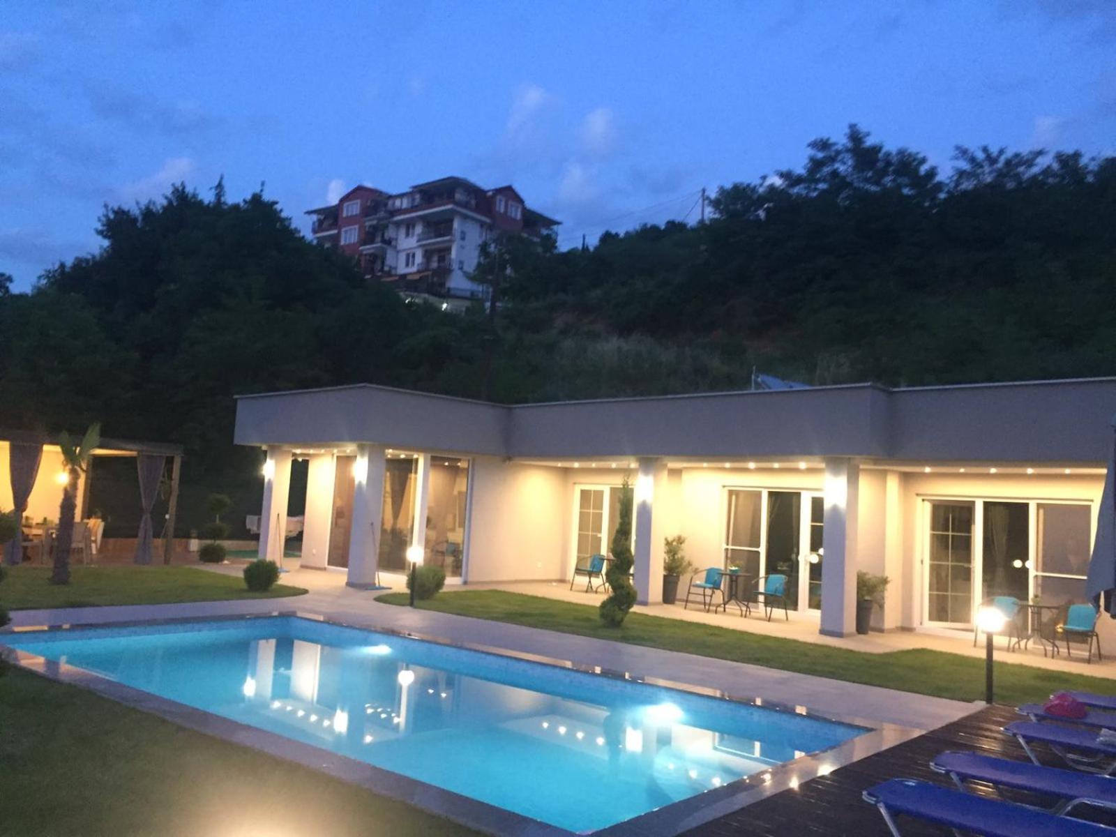 Villa Dimo Topal Ohrid Rum bild